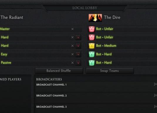 Jak stworzyć lobby w Dota?